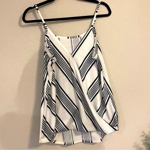 White/black blouse new